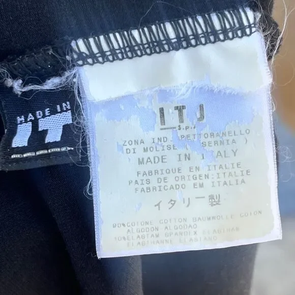 Gianfranco Ferre Jeans T-Shirt Blouse women Xl Y2k Designer Sleeveless top - Picture 8 of 13